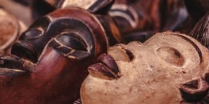 máscaras de madera africanas