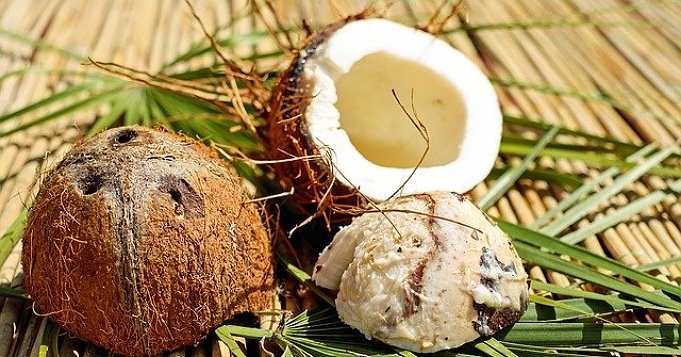 Coconut water bath