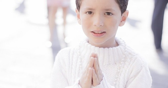 Oraciones para niños