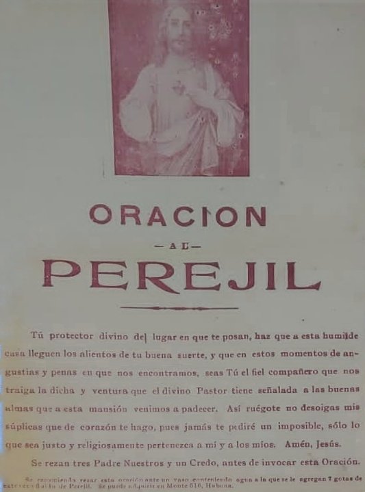 Oración del perejil