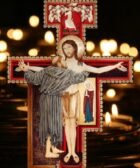 Oración de San Francisco ante el crucifijo de San Damián