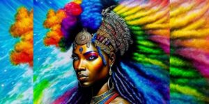 El ladrón de tumbas y Oyá